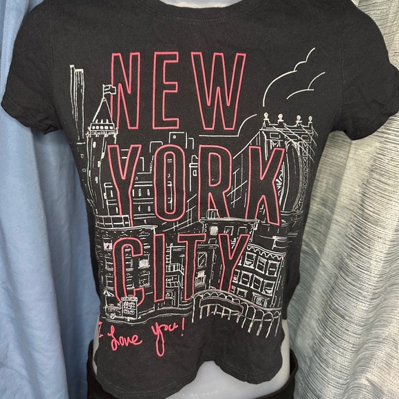 Old Navy ~ Girls NYC Graphic Tee - Size Med (8) - Picture 2 of 6